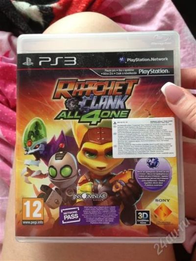 Лот: 2815673. Фото: 1. Ratchrt and Clank all 4 one PS3... Игры для консолей