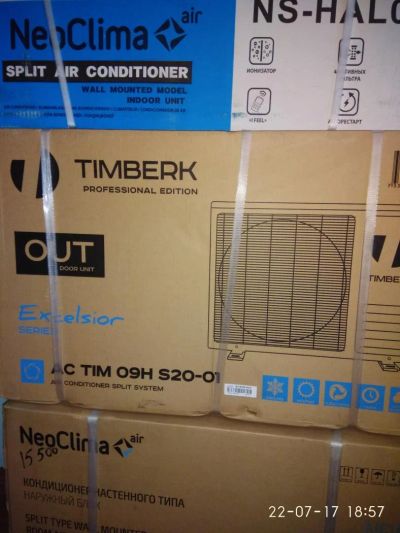 Лот: 10000886. Фото: 1. Timberk 09h s20. Кондиционеры, сплит-системы