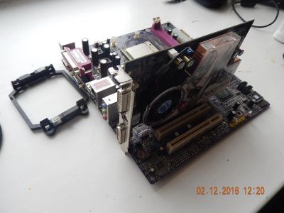 Лот: 8639924. Фото: 1. комплект на ам2 обмен на ddr3... Материнские платы