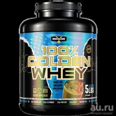 Лот: 9750558. Фото: 1. Сывороточный протеин Golden Whey... Спортивное питание, витамины