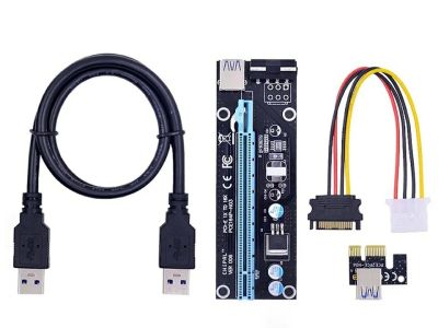 Лот: 10789479. Фото: 1. Райзер (Riser) PCI-E 1x-16x 60см... Платы расширения, контроллеры, доп. порты