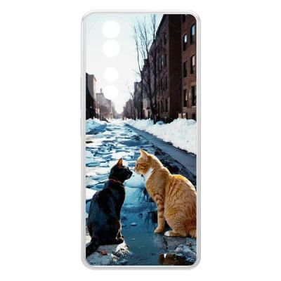 Лот: 25134591. Фото: 1. Чехол Krutoff Clear Case "Мартовские... Чехлы, бамперы