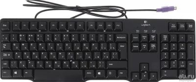 Лот: 5345132. Фото: 1. Клавиатура Logitech K100 PS/2... Клавиатуры и мыши
