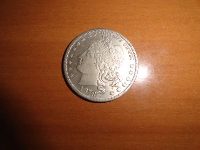 Лот: 12277748. Фото: 1. Монета, торговый доллар США 1878... Америка