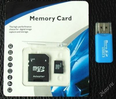 Лот: 3546647. Фото: 1. Micro SDHC 32 gb (class 10... Карты памяти