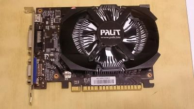 Лот: 8787896. Фото: 1. Видеокарта Palit GeForce GTX 650... Видеокарты
