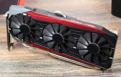 Лот: 7981355. Фото: 1. ASUS Radeon R9 390 STRIX OC. Видеокарты