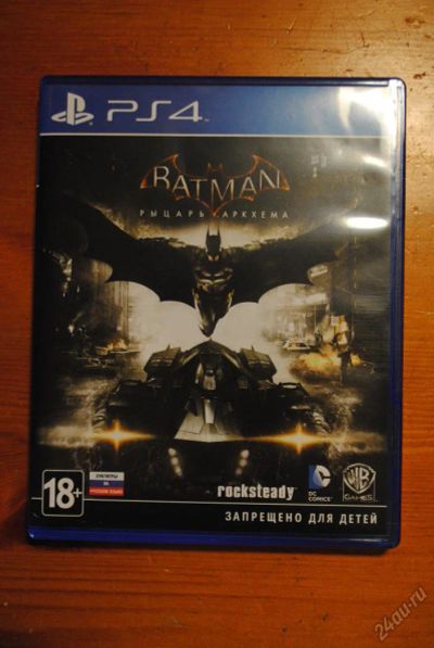 Лот: 5753377. Фото: 1. Batman: Arkham Knight (PS4), русские... Игры для консолей