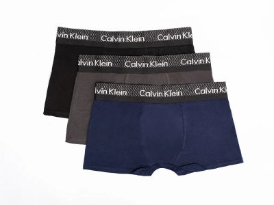 Лот: 24976225. Фото: 1. Боксеры Calvin Klein 3шт. Нижнее бельё, плавки, шорты для плавания