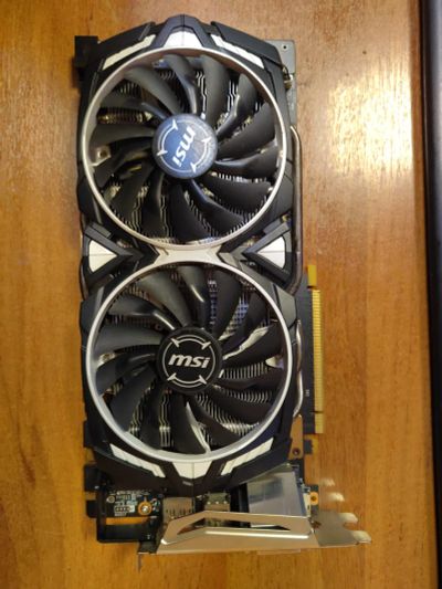 Лот: 21541529. Фото: 1. gtx 1070 armor 8gb OC. Видеокарты