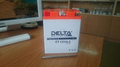 Лот: 8940762. Фото: 1. Аккумулятор Delta CT 1214.1 12В... Аккумуляторы