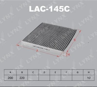 Лот: 11027438. Фото: 1. фильтр салонный Lynxauto Toyota... Расходные материалы