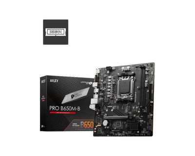 Лот: 23507393. Фото: 1. Материнская плата MSI PRO B650M-B... Материнские платы