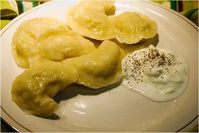 Лот: 4441504. Фото: 1. Вареники с картофелем и шампиньонами. Полуфабрикаты