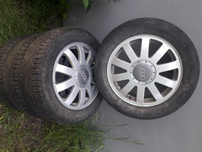 Лот: 17811745. Фото: 1. Колеса Ауди Audi. Шины на дисках