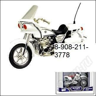 Лот: 354035. Фото: 1. моделька Kawasaki Police 1000. Автомоделизм