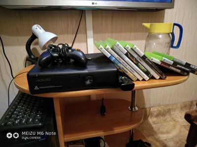 Лот: 11865094. Фото: 1. xbox 360 500г. Игровые приставки, консоли