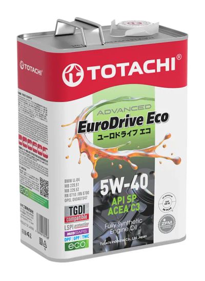 Лот: 21581154. Фото: 1. TOTACHI EURODRIVE ECO Fully Synthetic... Масла, жидкости