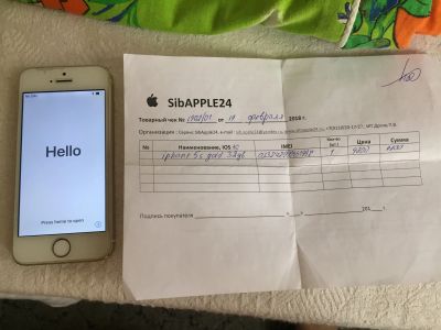 Лот: 12107774. Фото: 1. iPhone 5s 32gb Gold. Смартфоны