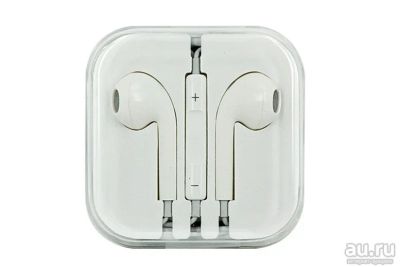 Лот: 9111093. Фото: 1. Наушники EarPods с микрофоном... Наушники, гарнитуры