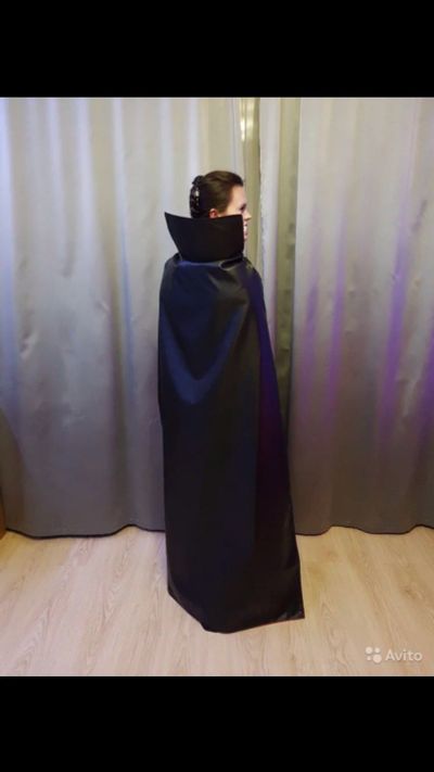 Лот: 15124765. Фото: 1. Плащ вампира Дракулы Хеллоуин. Карнавальные маски, шляпы, аксессуары