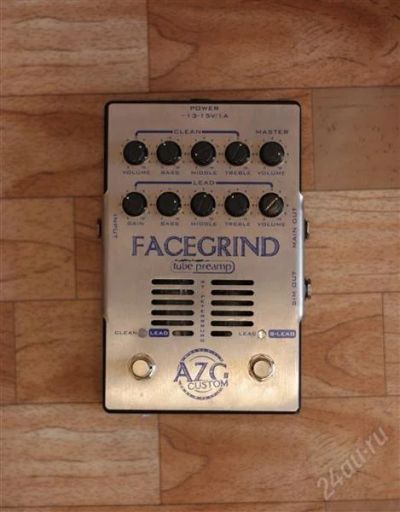 Лот: 1611435. Фото: 1. Предусилитель AZG Custom Facegrind. Гитарные эффекты и комбоусилители