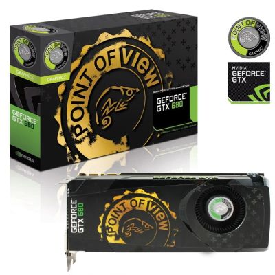Лот: 7278036. Фото: 1. Point Of View GTX 680. Видеокарты