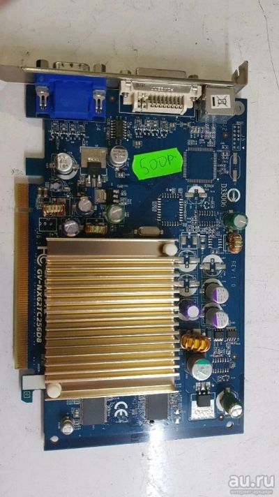Лот: 13197562. Фото: 1. Видеокарта Gigabyte GV-NX62TC256D8... Видеокарты