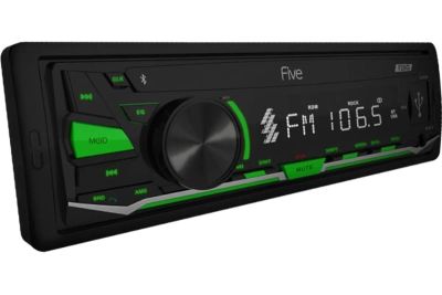 Лот: 21166667. Фото: 1. Ресивер-USB FIVE F20G (1din/зеленая... Автомагнитолы