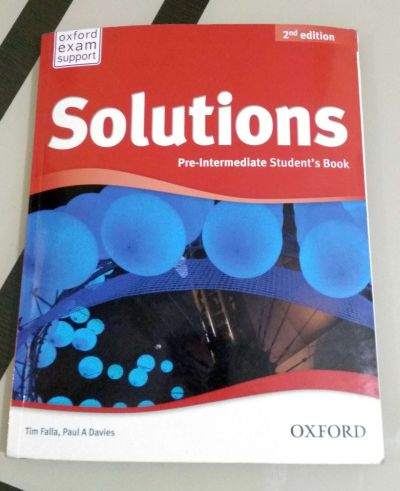 Лот: 13153748. Фото: 1. учебник Английского Solutions... Для школы