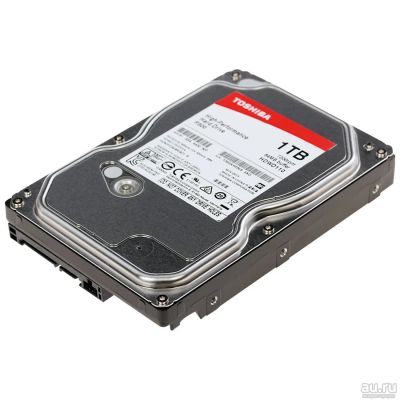 Лот: 14907710. Фото: 1. 1 ТБ Жесткий диск Toshiba P300... Жёсткие диски (HDD)
