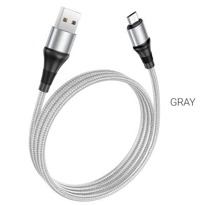 Лот: 20256929. Фото: 1. Кабель MicroUSB(m) - USB(m) HOCO... Дата-кабели, переходники