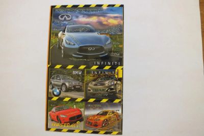 Лот: 5047957. Фото: 1. Лист с наклейками машины 3 новый. Другое (игрушки)
