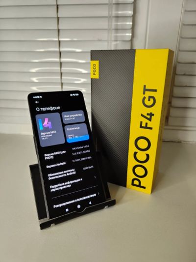 Лот: 21134580. Фото: 1. Poco F4 GT 8/128gb Cyber Yellow. Смартфоны