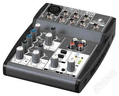 Лот: 659187. Фото: 1. Микшер Behringer XENYX 502. Микшеры, предусилители, микрофонные эффекты