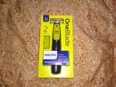 Лот: 12885279. Фото: 1. Philips oneBlade. Укладка и стрижка волос, бритьё, эпиляция