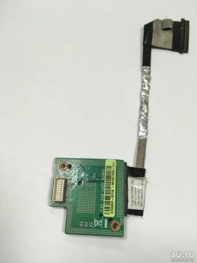 Лот: 10704368. Фото: 1. Плата (F3S SIM CARD BOARD) с шлейфом... Платы расширения, контроллеры, доп. порты