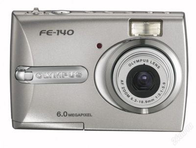 Лот: 829968. Фото: 1. OLYMPUS FE-140. Цифровые компактные
