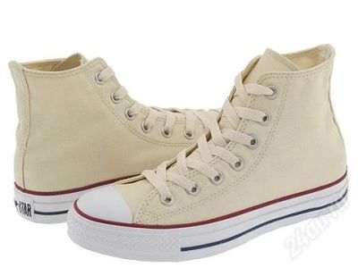 Лот: 2786920. Фото: 1. CONVERSE бежевые. Кеды, кроссовки, слипоны