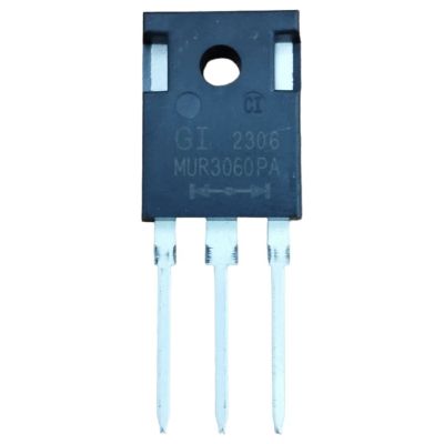 Лот: 20863657. Фото: 1. диод MUR3060PA 2*15A CA 600V TO247... Диоды и тиристоры