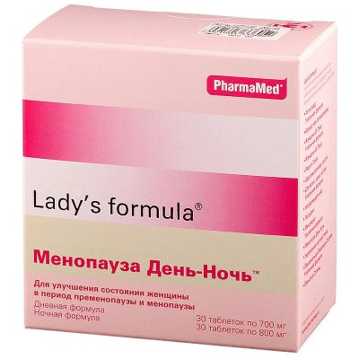 Лот: 25438372. Фото: 1. Lady's Formula Менопауза День-Ночь... Лекарства