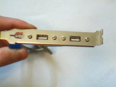 Лот: 2538598. Фото: 1. Дополнительные 2 USB порта в системный... Платы расширения, контроллеры, доп. порты