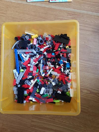 Лот: 10929727. Фото: 1. Lego россыпью, несколько наборов... Конструкторы