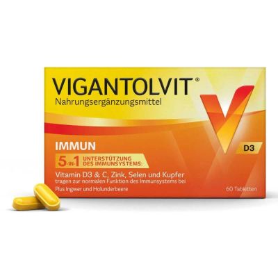Лот: 20984180. Фото: 1. Vigantolvit Immun ( витамины для... Спортивное питание, витамины