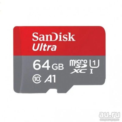 Лот: 17115644. Фото: 1. Карта памяти microSDHC SanDisk... Карты памяти