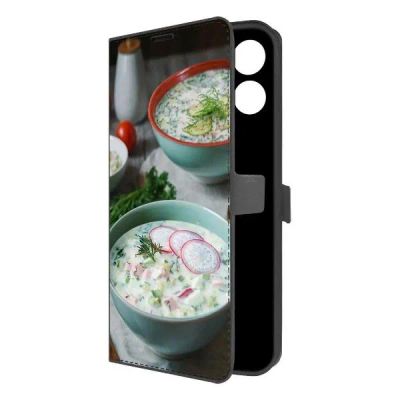 Лот: 25542849. Фото: 1. Чехол Krutoff Eco Book "Окрошка... Чехлы, бамперы