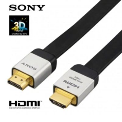 Лот: 7405298. Фото: 1. HDMI кабель SONY v1.4, чёрный... Шнуры, кабели, разъёмы