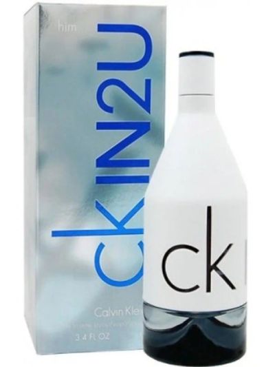 Лот: 10146190. Фото: 1. Calvin Klein Ck In2u Him 100ml. Мужская парфюмерия