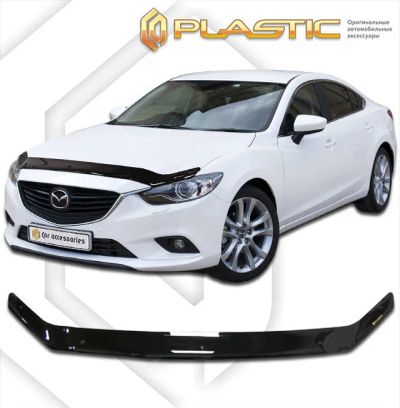 Лот: 13003764. Фото: 1. Дефлектор капота MAZDA 6 2012г-. Детали тюнинга