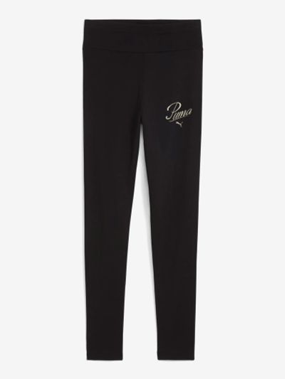 Лот: 25680903. Фото: 1. Легинсы для девочек PUMA Ess Script... Другое (спортивная одежда)